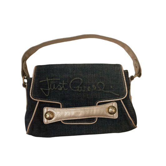 Just Cavalli Denim Shoulder Bag